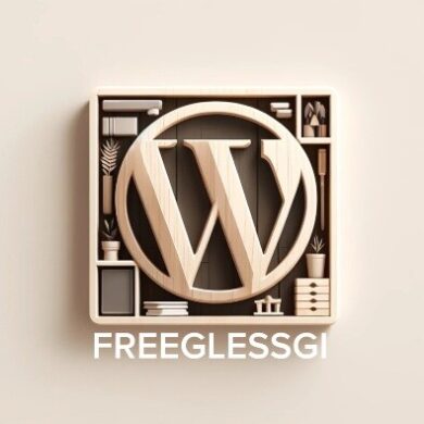 welcome! freeglessgi word press logo